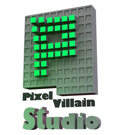 Pixel Villain Studio Logo Final